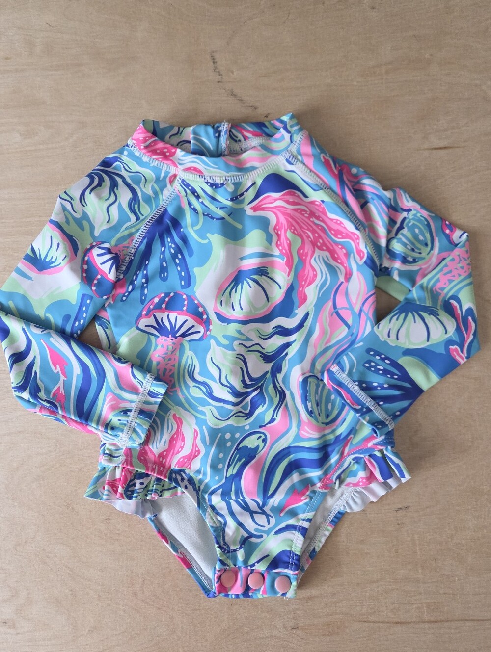 Tommy Bahama One Piece Girls Rash Guard